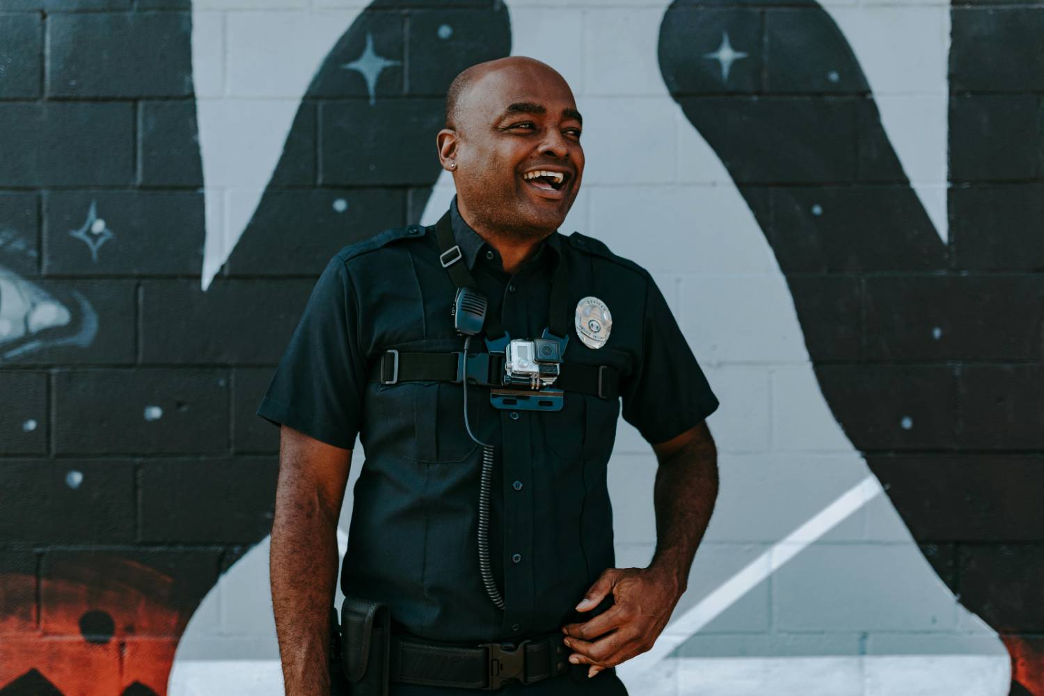 Happy Police Officer